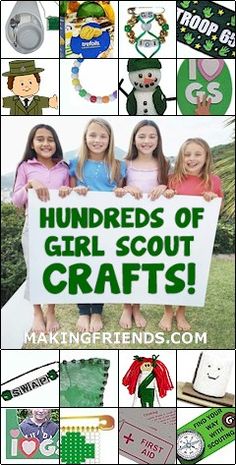 Girl Scout Crafts? We have hundreds at MakingFriends.com Scout Swaps, Scout Crafts, Brownie Girl Scout, Scout Mom, Girl Scout Badges, Girl Scout Daisy