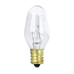 a light bulb on a white background