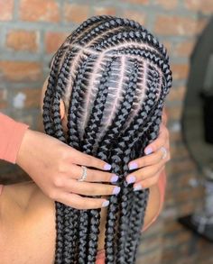 Long Cornrows, Feed In Braids Hairstyles, African Hair Braiding Styles, Stunning Hairstyles, Box Braids Hairstyles For Black Women, Braids Hairstyles Pictures, Braided Cornrow Hairstyles, Quick Braided Hairstyles, Protective Hairstyles Braids