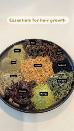 Essential powders and leaves to make your hair oil effective and potent!!   Base oil can be:  grapeseed oil (highly recommend) Extra virgin olive oil (recommend)   #haircare #hairgrowthproducts #ayurveda #ayurvedic #hairoil #girlboss #hairfeed Ayurveda Hair Oil, Ayurveda Hair, Herbs For Hair Growth, Ayurvedic Hair Care, Ayurvedic Hair Oil, Ayurvedic Therapy, Herbs For Hair, Healthy Natural Hair Growth, Natural Hair Growth Tips