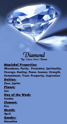 Diamond Meaning Crystals, Diamond Meaning Stones, Diamond Stone Meaning, Diamond Spiritual Meaning, Witchcraft Notes, Nature Signs, Gemstones Chart, Wiccan Magic