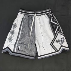 Brand New Trillest X Savs X Sole Supremacy Be Like Mike Shadow Swingman Shorts 100% Polyester Breathable White Shorts For Streetwear, White Breathable Shorts For Streetwear, Jordan Shorts, Like Mike, Running Shorts Men, Bicycle Shorts, Soccer Shorts, Nike Dri Fit Shorts, 90s Streetwear