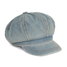 PRICES MAY VARY. Fit well for big head that head circumference 21-22.5", but not frinedly for small head, inside drawstring to adjust Material: Made of 100% cotton comfortable and soft, 8 panels denim cotton construction Classic Design: This vintage washed jeans newsboy cap make you look vintage, chic and modern Adds a trendy touch to your fall & winter,spring casual outfit, easy to match with Jeans Versatile Occasions: Perfect city walks, hiking, shopping, dress-up parties, and Date. A special Women Baggy Jeans, Gatsby Hat, Vintage Wash Jeans, Cabbie Hat, Flat Caps, Baker Boy, Denim Hat, Big Head, News Boy Hat