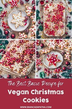 the best basic recipe for vegan christmas cookies by biancaza patta