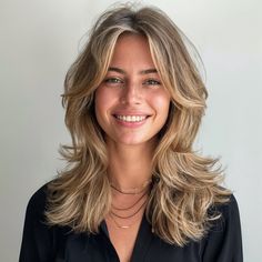 Gorgeous Haircuts, Haircuts Trending, Subtle Layers, Haircuts For Medium Length Hair, Layered Hairstyles, Medium Length Hair With Layers, Haircuts For Wavy Hair, Layered Haircut