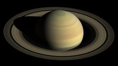 an image of saturn taken from space