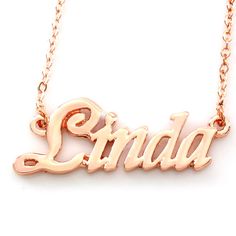 A Beautiful 18k Rose Plated Name Necklace A Wonderful Gift for Christmas, Birthdays, Thank You, Engagement or any other Special Occasion! Necklace Necklace Thickness : 2mm approx Necklace Height : 12mm approx Necklace Width : 40mm approx Chain Length : Adjustable 400mm to 480mm We can combine shipping on purchasing multiple items. Please send us a message to combine shipping. FREE Postage & Packing on each Additional item. Services & Delivery time for UK Customers: 2nd Class Signed For - Gold Name Necklace, Custom Name Necklace, Box Bag, Gift For Christmas, Christmas Gifts For Her, Custom Bags, Name Necklace, 18k Rose Gold, Rose Gold Plates