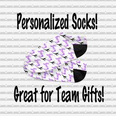 NEW sparkle socks available !! These socks make the perfect gift and are also great for team gifts! They are one size fits most but they fit Ladies sizes 4-10, Kids sizes 4 and up (not toddler size), and Men's size 6-8. The socks are super soft and made of a polyester/spandex combination. Team pricing is as follows - Select the correct quantity pricing and then select the number of socks needed. 6-12 Pairs - $8 Each 13-24 Pairs - $7.50 Each 25-48 Pairs - $7.00 Each 49+ Pairs - $6.00 Each We can Dance Team Gifts, Wine Teacher, Dance Coach, Sparkle Socks, Dance Socks, Dance Teacher Gifts, Gymnastics Team, Dancer Gift, Cheer Gifts