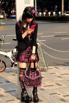 Mode Harajuku, Harajuku Fashion Street, Harajuku Girls, 일본 패션, Alt Outfits, Hipster Grunge, Gyaru Fashion, Casual Cosplay, Style Japonais