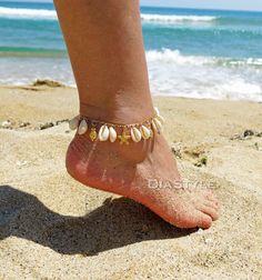 Cowrie Shell Anklet, Cowrie Shell Bracelet, Gold Starfish Bracelet, Gold Fish Bracelet, Cowrie Shell Jewelry, Beach Jewelry, 24k Gold Plated Cowrie Shell Anklet, Cowrie Shell Bracelet, Fish Bracelet, Cowrie Shell Jewelry, Neon Bracelets, Dainty Anklet, Mens Beaded Necklaces, Fishing Bracelet, Brass Pendants