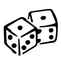 Dice Things To Tattoo For Beginners, Dice Stick And Poke, Small Stencil Designs, Tattoo Designs Easy To Draw, Quick And Easy Tattoos, Tattoo Easy Design, Easy Practice Tattoos, Vintage Dice Illustration, Cute Stencil Designs