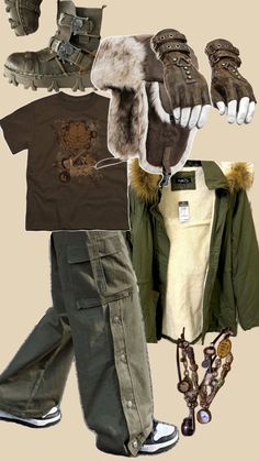 Masc Outfit, Me Core, Cowboy Outfits, Grunge Fairy, Outfit Collage, Guys Clothing Styles