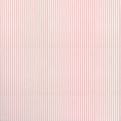 a pink and white striped wallpaper with vertical lines on the bottom half of it