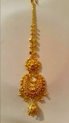 Papadi Billa Designs Gold, Bridal Mangtika, Papidi Billa Gold Designs, Papidi Billa, Gold Pendant Necklace Jewellery, Head Chain Jewelry, Bridal Foot Jewelry, Mang Tikka, Bridal Jewelery