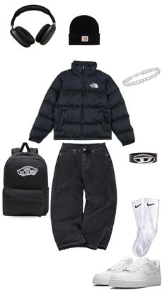 Carhartt Boots Outfit, Black North Face Vest, Carhartt Boots, Carhartt Outfit, Carhartt Bibs, 2025 Style, North Face Vest, Ski Outfit, Streetwear Men