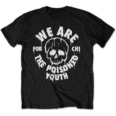 Fall Out Boy Poisoned Youth Unisex T-Shirt Boy Fonts, Digital Screen, Short Styles, Screen Printing Designs, Boy Tees, Fall Out Boy, Pop Punk, Movie T Shirts, High Quality T Shirts