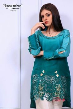 Designs For Dresses Pakistani, Latest Sleeves Designs For Dresses, Sleeves Designs For Dresses Pakistani, Latest Sleeves Designs, Dresses Pakistani, Frock Fashion, Gaun Fashion, Long Kurti Designs