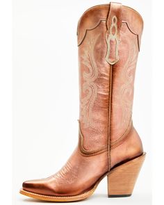 3.5" western heel. 12" shaft height. Leather upper. Leather outsole with rubber heel cap. Pull-on style with pull tabs. Western Heeled Boots With Square Toe, Western Square Toe Heeled Boots For Western-themed Events, Western Style Square Toe Heeled Boots, Western Mid-calf Boots With Reinforced Heel For Rodeo, Western Mid-calf Boots For Rodeo With Reinforced Heel, Western-style Snip Toe Heeled Boots For Western-themed Events, Western Mid-calf Boots With Reinforced Heel And Snip Toe, Western Mid-calf Boots With Snip Toe For Rodeo, Western Mid-calf Boots With Snip Toe For Country Events