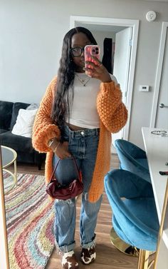 Outfit Inspo Casual, Cardigan Outfits, Cute Comfy Outfits, Streetwear Fashion Women, Cute Swag Outfits, Fashion Mistakes, Cute Everyday Outfits