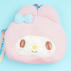 Keep your powder compact, folding comb, and other small beauty essentials inside this kawaii My Melody face pouch! This soft and fluffy case also comes with a unique transparent window at the back — so you don’t need to open it often to check on your stuff. Made from super soft material Comes with a zipper closure and a heart-shaped metal carabiner Created in celebration of the 2024 Sanrio Character Awards Cute Pink Compact Bag, Cute Compact Pink Bag, Pink Kawaii Cosmetic Bag Gift, Compact Portable Pink Pouch, Kawaii Pink Rectangular Pouch, Kawaii Pink Coin Purse For Daily Use, Pink Rectangular Kawaii Coin Purse, Cute Pink Pouch Coin Purse, Pink Compact Pouch