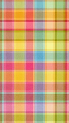 an image of a plaid pattern that looks like it has been painted in different colors