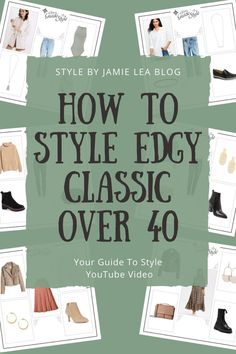 Edgy Classic Style, 40 Year Old Womens Fashion, Over 40 Style, Concert Outfit Rock, Edgy Classic, Edgy Accessories, Skandinavian Fashion, Business Casual Outfits For Women, Edgy Chic