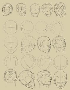 a bunch of different facial expressions drawn in pencil on a sheet of paper with the words'how to draw faces'written below it