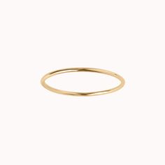 An absolute must have for any stacking set, but also beautifully minimalistic worn alone! These smooth, round bands are just what you've been looking for. Handcrafted in our Salt Lake City studio ✨ Gold Minimalist Stackable Rings With Polished Finish, Minimalist Brass Stackable Rings, Minimalist 14k Gold Band With Polished Finish, Minimalist Stackable Brass Rings, Minimalist 14k Gold Tarnish-resistant Rings, Stacked Jewelry, Classic Ring, Dainty Jewelry, Stacking Rings