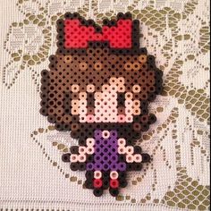 Anime Perler, Nerd Crafts, 3d Perler Bead, Beads Pattern, Perler Art