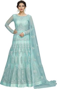 "TRENDMALLS Women's Net Embroidery Anarkali Suit – Wedding Special Dress"Exude elegance and grace with the TRENDMALLS Women's Net Embroidery Anarkali Suit, a perfect blend of traditional charm and modern sophistication. Designed for weddings and special occasions, this stunning Anarkali suit features intricate net embroidery that adds a delicate, feminine touch to your look. The flowing silhouette and exquisite craftsmanship make it an ideal choice for bridesmaids, guests, or anyone attending a festive celebration.#AnarkaliSuit
#NetEmbroidery Embroidery Anarkali, Anarkali Kurta Set, Kurta Set With Dupatta, Suit Anarkali, Blue Anarkali, Net Embroidery, Special Dress, Anarkali Kurta, Womens Dress Suits