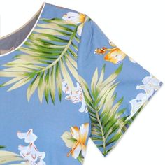 atoll blue hawaiian laka dress  #tropicaldress #alohadress #madeinhawaii #sundress #hawaiiandress #summerdress #floraldress