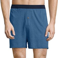 You're bound to enjoy the comfort and quality of Hanes with our 4-pack of boxers.Includes 4 pairs of boxersFreshIQ advanced odor protection technologyNo-gap flyGenerous cut for unrestricted movements# Pieces In Set: 4-PackFeatures: Tag Free, Comfort Waistband, Multi-Pack, Fly FrontFiber Content: 100% CottonFabric Description: KnitCare: Tumble Dry, Machine WashCountry of Origin: Imported Casual Sports Boxer Briefs Multi-pack, Casual Blue Anti-odor Boxer Briefs, Tumble Dryer, The Selection, Tags