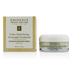 Eminence - Lotus Детоксифицирующее Ночное Средство 60ml/2oz cosmeticall.com.ua - Косметика для Всіх - Косметика, Парфуми та Макіяж Eminence Organic Skin Care, Facial Cream, Gel Cream, Skin Care Moisturizer, Moisturizer Cream, All Skin Types, Skin Protection, Jojoba Oil, Organic Skin Care