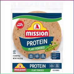 mission plant powered protein tortilla