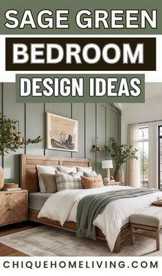 #BEAUTY, #RELATIONSHIPS #Fashion #Animals #Outfits #Winter Outfits #Animals Sage Green Cream And Gold Bedroom, Bedroom Decor With Green Walls, Sage Paint Bedroom, Farmhouse Green Bedroom Ideas, Bedroom Ideas Green Comforter, Gray Green Bedroom Ideas, Bedroom Ideas Green Accent Wall, Olive Green Bedroom Ideas Accent Walls, Bedroom Inspirations Master Sage Green