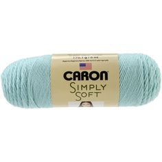 a ball of yarn with the words canon simply soft on it