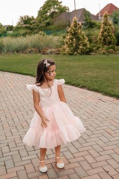 Party Dress Toddler Girl, First Birthday Princess Dress With Ruffles, Pink Princess Dress For First Birthday, Pink Princess Dress For Toddler, Pink Tool Toddler Dress, Pink Toddler Dress, Pink Flower Dress Kids, Toddler Princess Dress, Pink Baby Dress