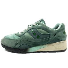 Saucony Shadow 6000 Feature Living Fossil Sneakers - Men's Size 10 - Green Pre-Owned. Some Signs Of Wear From Use. Laces Replaced. Posted Photos Shows The Condition In Greater Detail And Is The Actual Item You'll Be Receiving. Green Sneakers With Speckled Midsole For Streetwear, Green Slip-on Sneakers For Streetwear, Green Slip-on Sneakers For Light Sports, Green Slip-on Running Shoes For Streetwear, Green Custom Sneakers With Abzorb Midsole For Running, Green Low-top Running Shoes With Vented Sides, Green Lace-up Sneakers With Vented Sides, Custom Green Leather Breathable Sneakers, Green Breathable Leather Custom Sneakers