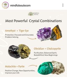 Crystals And Their Uses, Crystals Combination, Energy Stones Crystal Healing, Most Powerful Crystals, Crystals For Wealth, Best Healing Crystals, Spiritual Shop, Gemstones Chart