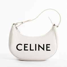 Celine Ava Shoulder Bag White Calf Celine Ava Shoulder Bag White Ladies Calf Approximately W25xh12.5xd6.5cm (Actual Size) Celine Ava, Celine Bags, White Bag, Color White, Bag Lady, Shoulder Bag, White, Color