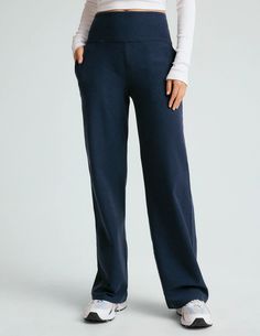 Sometimes, the style chooses the mood, like this ultra comfy wide leg pant, ready to kick back with you and a cup of tea to watch a movie. With side pockets, 4" high waistband, and that easy, relaxed, yet still put-together comfort we could wear forever. Front slant pockets 4" waistband, sits at natural waist Wide leg 31.5" inseam Uniquely created to flatter every shape Every style we produce is wear-tested on our in-house team to ensure the best fit in every size Wide-leg Yoga Pants With Pockets For Loungewear, Comfortable High-waisted Relaxed Fit Sweatpants, Relaxation Pants With Pockets For Fall, Relaxation Fall Pants With Pockets, Fall Pants With Pockets For Relaxation, Fall Relaxation Pants With Pockets, Versatile Full-length Sweatpants For Lounging, Versatile Full-length Relaxed Fit Sweatpants, Comfortable Relaxed Fit Pants