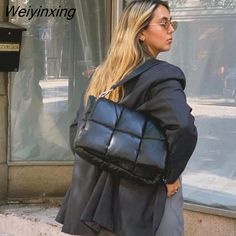 Shipping: Worldwide Express Shipping AvailableDelivery time: 🚚7-15Days Fast ShippingReturns: Fast refund,💯100% Money Back Guarantee.Brand Name: MR.YLLSHandbags Type: Shoulder BagsTypes of bags: Shoulder & HandbagsMain Material: PULining Material: PolyesterShape: PillowPlace Of Origin: GUANG DONG ProvincePlace Of Origin: GUANG DONG ProvinceOrigin: Mainland ChinaCN: GuangdongHardness: SOFTPattern Type: SolidInterior: Cell Phone PocketInterior: Interior Zipper PocketDecoration: NONEExterior: NONE Puffer Bag Outfit, Puffer Bag, Handbag Luxury, Pu Bag, Buckle Bags, Quilted Handbags, Handbags Casual, Bag Trends, Nylon Bag