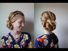 Beautiful EASY Updo | Heatless | Hair by Hannah - YouTube Apostolic Updos, Pentecostal Updo, Pentecostal Hair, Apostolic Hairstyles Easy, Apostolic Hairstyles, Pentecostal Hairstyles