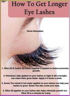 Get Long Eyelashes, Lengthen Eyelashes, How To Grow Eyelashes, Makeup Tip, Lashes Beauty, Eyelash Growth, Beauty Remedies