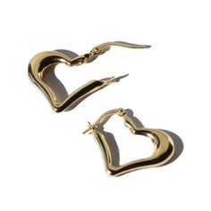 Gold Heart Earring , Solid Gold 14K Hoop Heart Earring Material: 14K Gold Karat: 14 Karats Gold (585) BEST CHOİCE FOR GİFT🎁 You can buy the best gifts for your loved ones from this shop with our special packaging that we use for each product. DELIVERY🚀 Your order will be crafted and ready to ship within 1 - 5 business days.We use express shipping for all orders.Please contact us if you have any urgency. Estimated delivery time: USA 1-3 days EU   1-3 days AUSTRALİA  2-7 days CANADA  2-4 days Other 2-8 days Tarnish Resistant Heart Hoop Earrings For Anniversary, Formal Heart-shaped Earrings For Pierced Ears, Gold Heart-shaped Hoop Earrings Fine Jewelry, Heart-shaped Pierced Hoop Earrings For Anniversary, Heart-shaped Fine Jewelry Hoop Earrings For Anniversary, Elegant Heart-shaped Yellow Gold Hoop Earrings, Fine Jewelry Heart Earrings For Pierced Ears, Anniversary Heart-shaped Fine Hoop Earrings, Valentine's Day Heart-shaped Fine Hoop Earrings