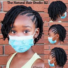 Twist Hairstyle Kids, Two Strand Twist Hairstyles, Side Cornrows, Toddler Braided Hairstyles, Toddler Braids, Natural Hair Salons, Two Strand Twists