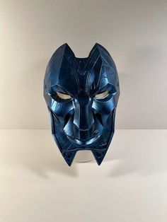 WWW.MAXXGREY.COM. Jhin mask from League of Legends based on the 2nd pic. Metallic Blue color shown in pics. I do have Gunmetal and Sahara Gold listed as well shown is last 2 pics. I offer the mask in any color, just message me. Comes with adjustable straps that stretch and a snap buckle on the back so once you get the straps adjusted just unsnap the buckle to remove it. Straps are held on by binding post (Not Glued) so they can be replaced easily. Average adult male size is shown. Feel free to m Themed Masquerade Mask For Cosplay Events, Themed Masks For Masquerade And Cosplay Events, Full Face Fantasy Masquerade Mask For Cosplay, Fantasy Full Face Masquerade Mask For Cosplay, Superhero Mask For Cosplay, Themed Cosplay Eye Mask, Full Face Themed Masks For Masquerade, Themed Full Face Masks For Masquerade, Themed Eye Mask For Cosplay