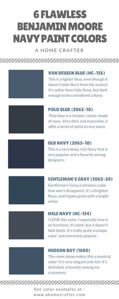 the color scheme for navy blue and gray is shown in this graphic style, which includes different