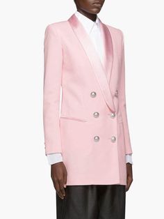 Shop for Double-Breasted Pink Blazer Dress at Glory Connection. Free shipping on orders over $75. Composition: Cotton, PolyesterDesigner Style ID: GC36188345 Pink Blazer With Notch Lapel And Hidden Buttons, Luxury Pink Blazer With Lapel Collar, Pink Notch Lapel Blazer With Hidden Button Closure, Tailored Pink Blazer With Hidden Button Closure, Pink Business Blazer With Hidden Button Closure, Spring Evening Blazer With Lapel Collar, Luxury Pink Blazer With Notch Lapel, Evening Blazer With Lapel Collar For Spring, Feminine Semi-formal Spring Blazer