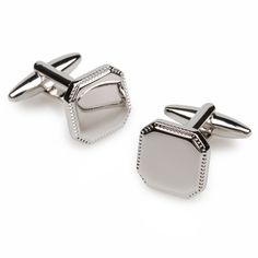 Inspired by an artist of Ancient Greek grandeur, the details of OTAA's Phidias Silver Cufflinks are brimming with classic design and detail. Phidias (480 BC-430 BC) was a Greek sculptor and architect who resurrected the statue of Zeus at Olympia, one of the Seven Wonders of the Ancient World. Inspired by a man of visionary design, OTAA's Phidias Silver Cufflinks pay tribute the strength of character a finessed ensemble can inspire. These cufflinks are flawlessly hand-chiselled from rhodium and c Statue Of Zeus At Olympia, Statue Of Zeus, Mens Accessories Bracelet, Designer Cufflinks, Mens Gadgets